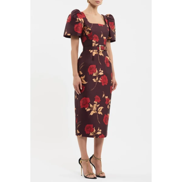Rebecca Vallance Multicolour midi dress