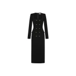 Rebecca Vallance Odilia Long Sleeve Midi Dress