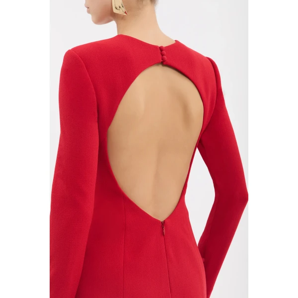 Rebecca Vallance Raziel Long Sleeve Gown