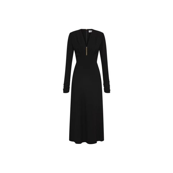 Rebecca Vallance Tallon Long Sleeve Midi Dress