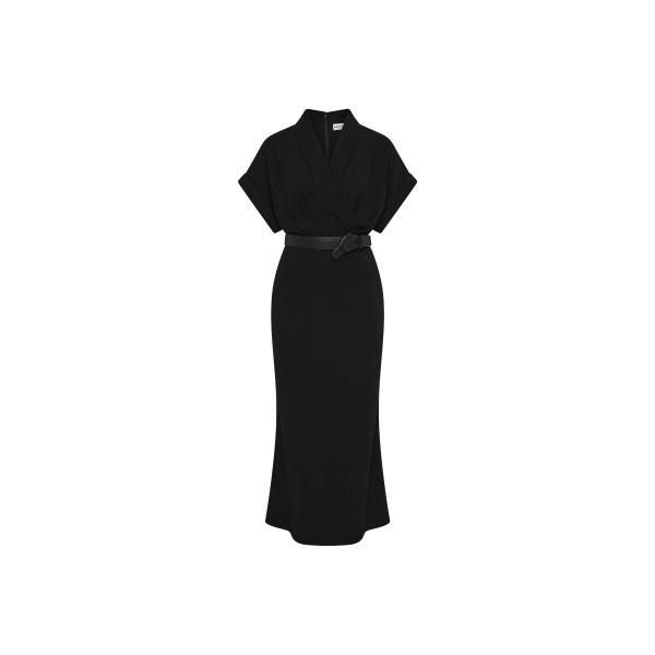 Rebecca Vallance Tallon Short Sleeve Midi Dress