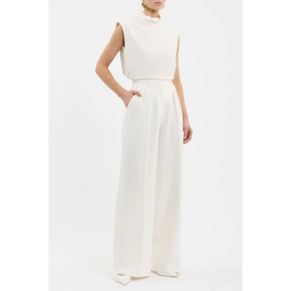 Rebecca Vallance Ivory top