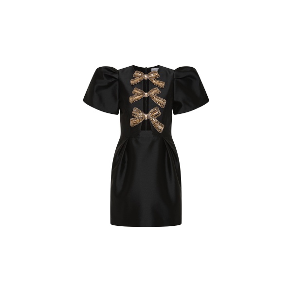 Rebecca Vallance Venus Mini Dress in Black