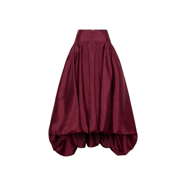 Romance Was Born Taffeta Balloon Skirt