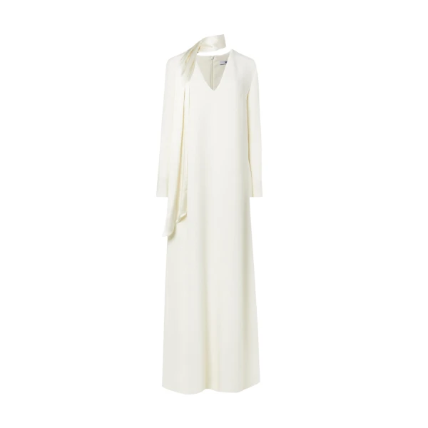 Aleah Ivory Long Dress