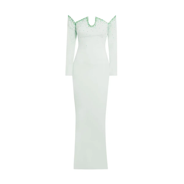 Bessy Glacier Long Dress