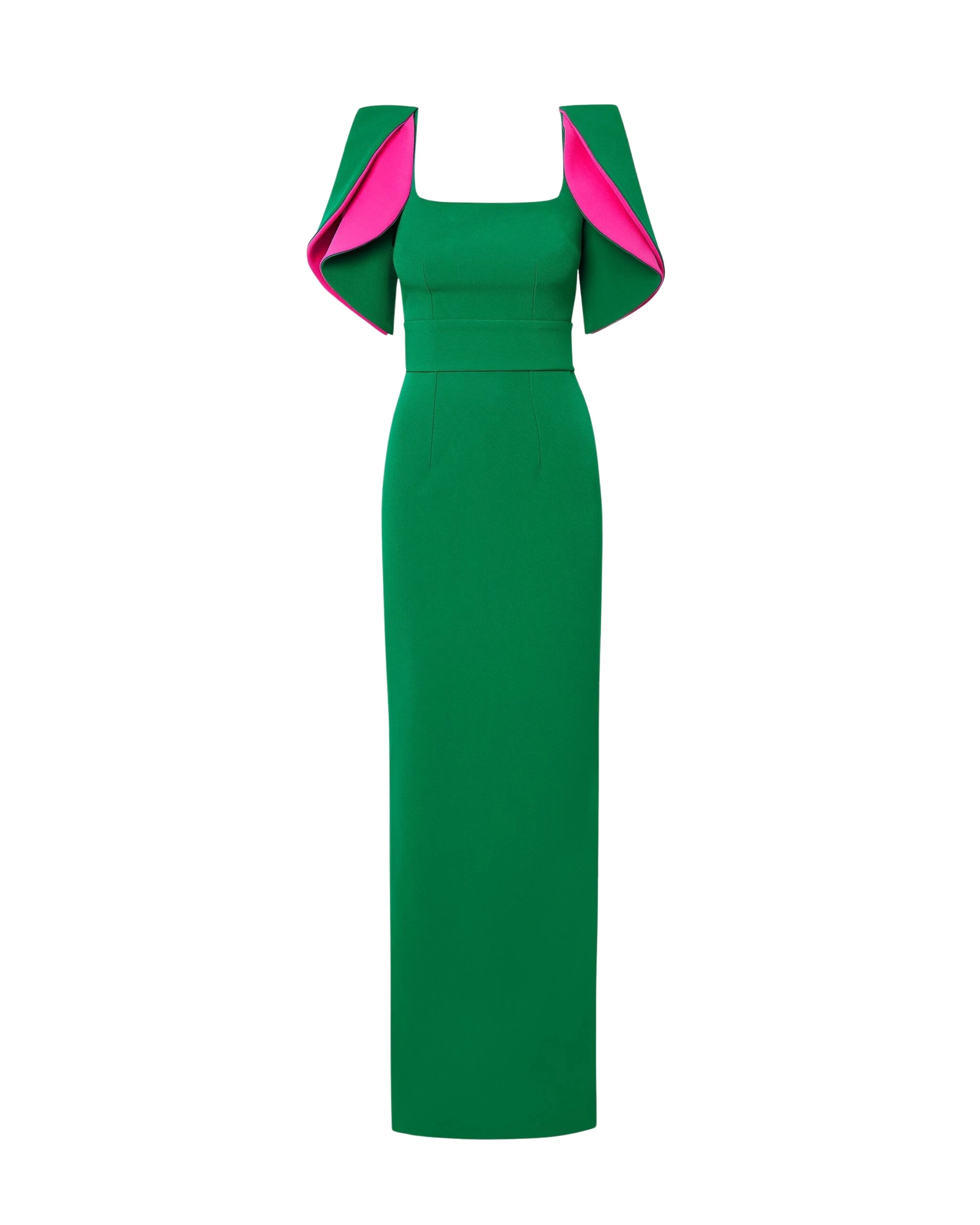 Safiyaa-Dara-Jewel-Green-Long-Dress-Coveti-scaled22600_nobg Dara Jewel Green Long Dress - Image 1