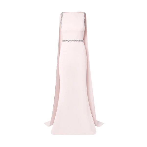 Ginevra Barely Pink Long Dress