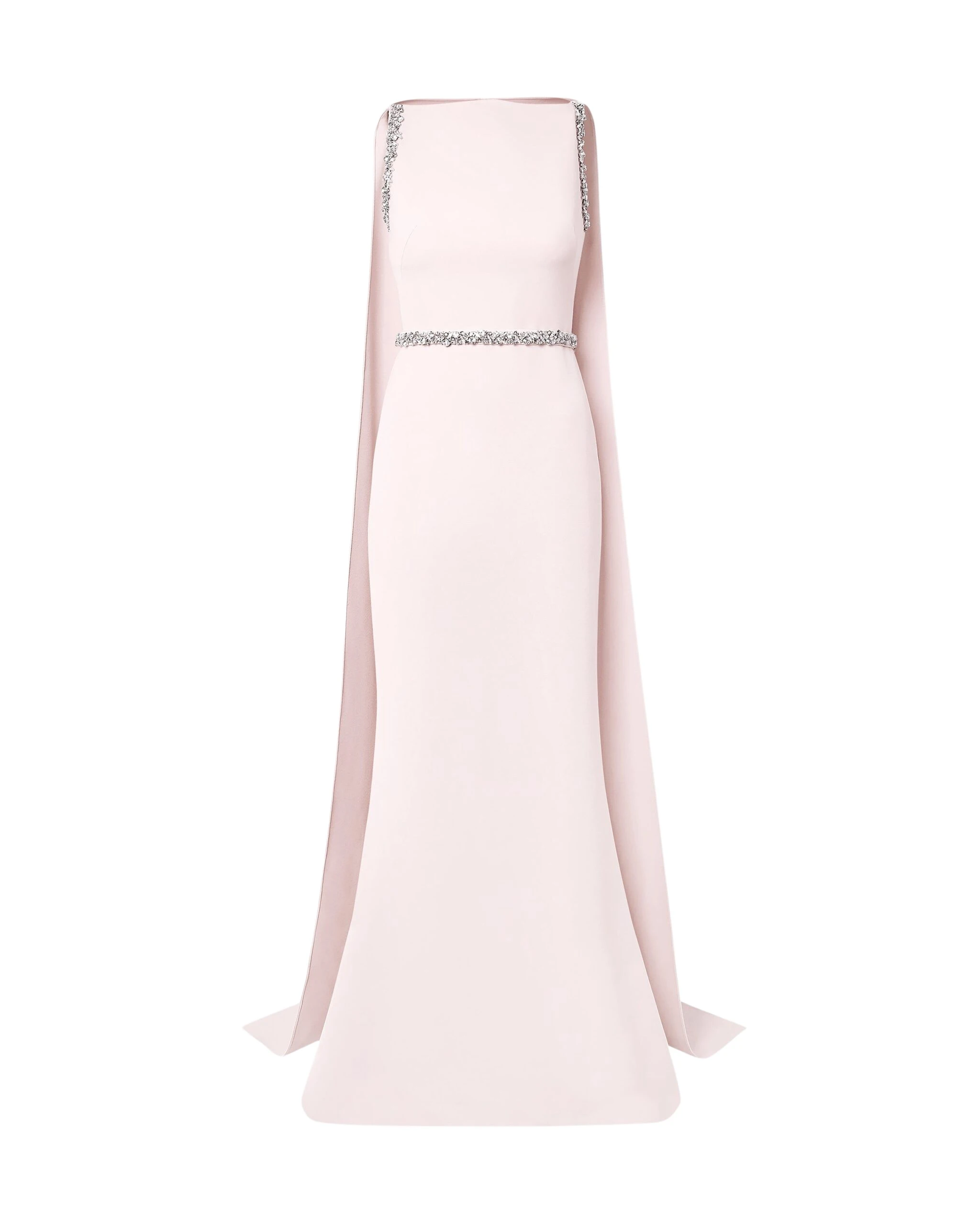 Safiyaa-Ginevra-Barely-Pink-Long-Dress-Coveti-scaled52581_nobg Ginevra Barely Pink Long Dress - Image 1