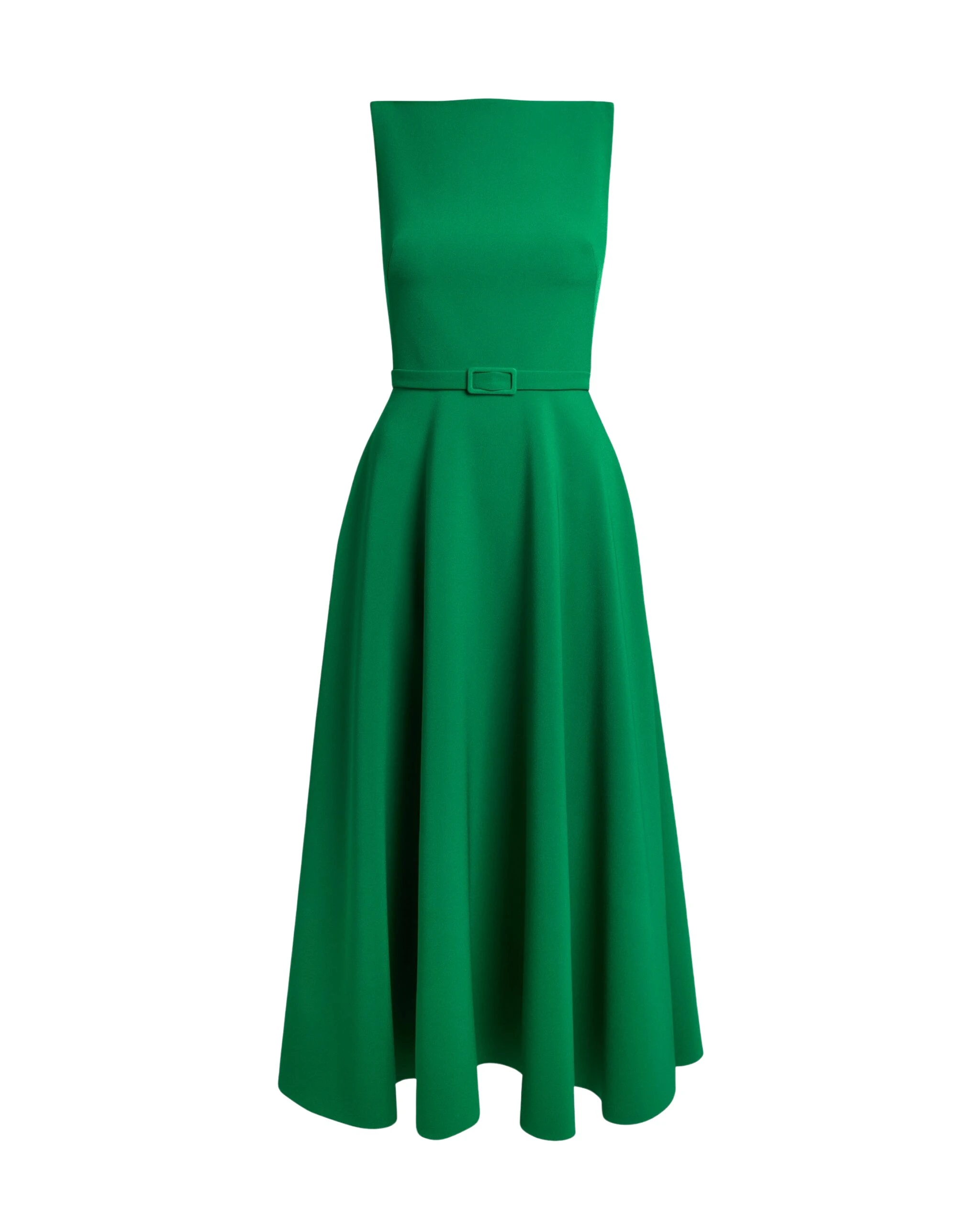 Safiyaa-Ginny-Midi-Dress-in-Jewel-Green-Coveti-scaled98584_nobg Ginny Midi Dress in Jewel Green - Image 1