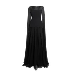 Gloria Black Long Dress