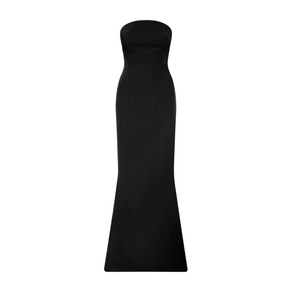 Soshin Black Long Dress