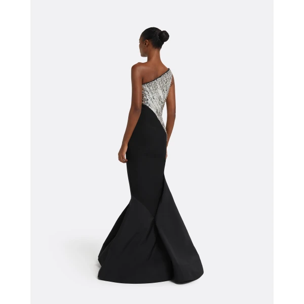 Safiyaa Black with Crystal Dresses