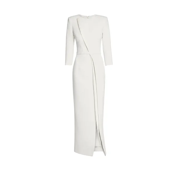 Vietta Midi Dress in Ivory