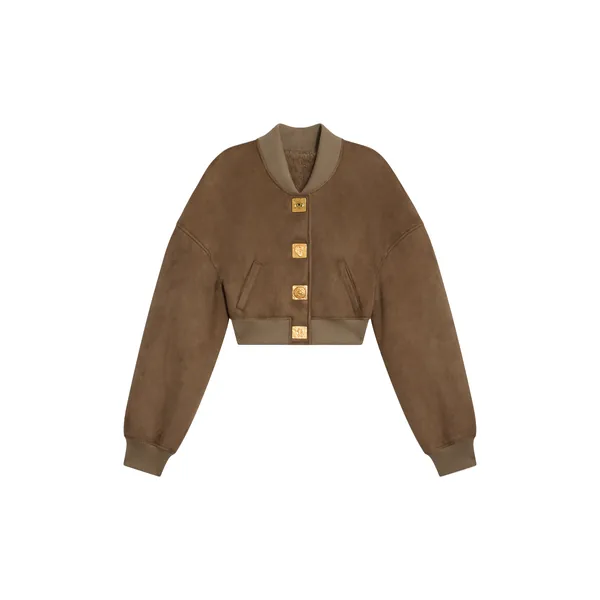 Schiaparelli Cropped Bomber Jacket