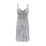 SemSem Crystal Cord Fringe Top