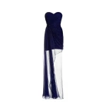 SemSem Crystal-Embellished Bustier Dress