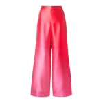 SemSem Dégradé duchesse-satin wide-leg pants in Pink