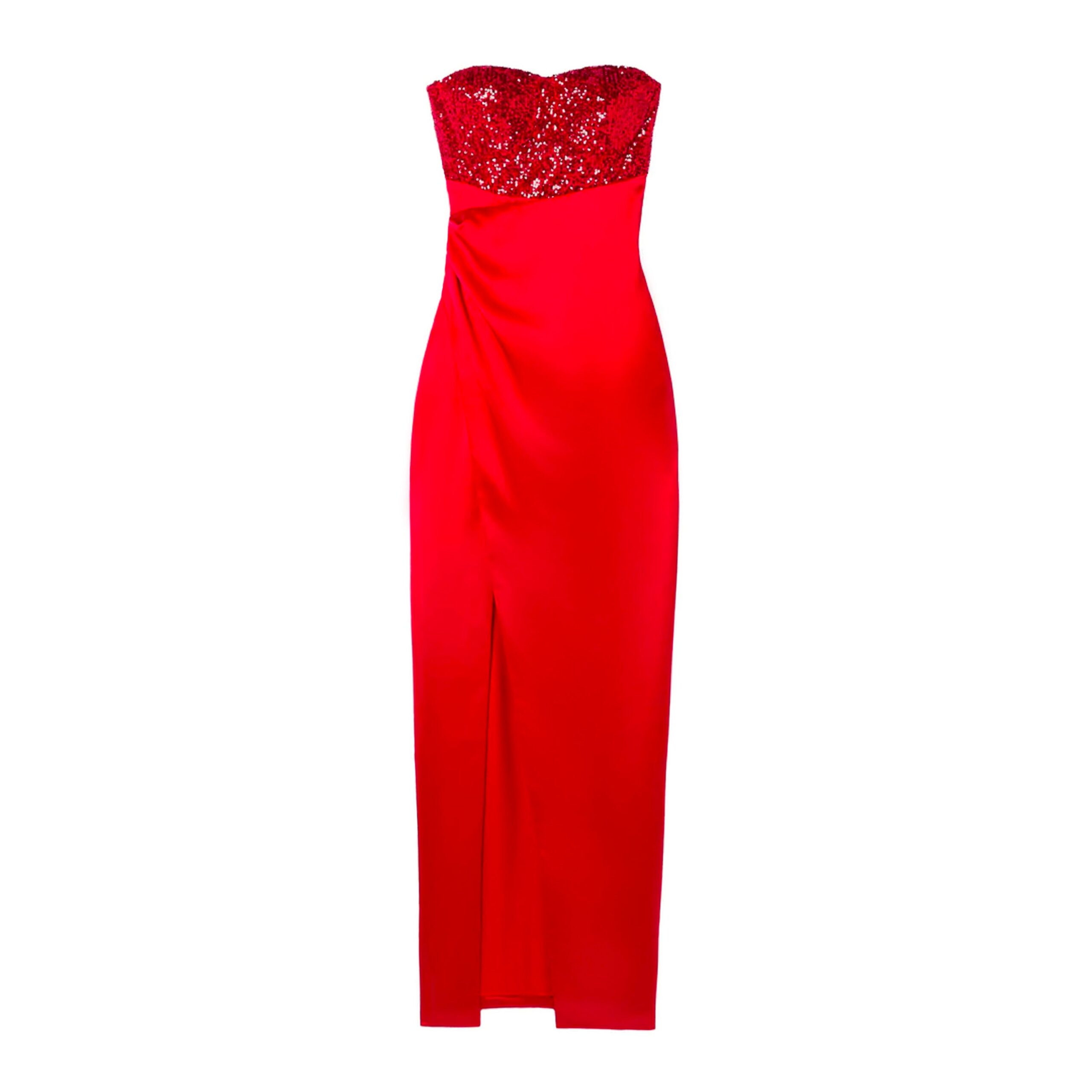 SemSem gown Australia Signature Dresses – Coveti SemSem Gathered Sequin-Embellished Charmeuse Gown