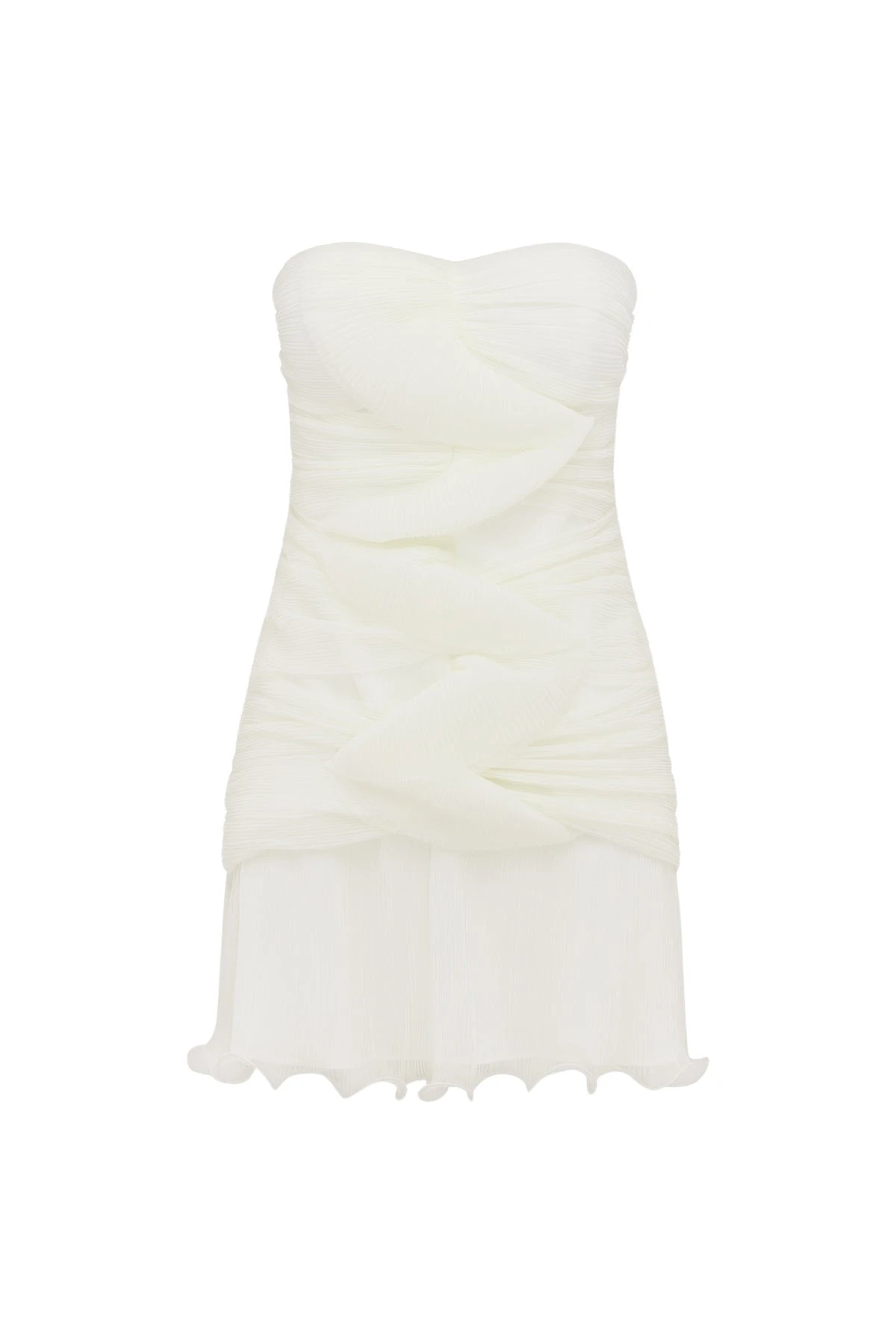 Shona-Joy-Federick-Pleated-Ruffle-Mini-Dress-coveti94218_nobg Federick Pleated Ruffle Mini Dress - Image 1