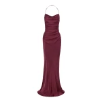La Lune Lace Back Maxi Dress