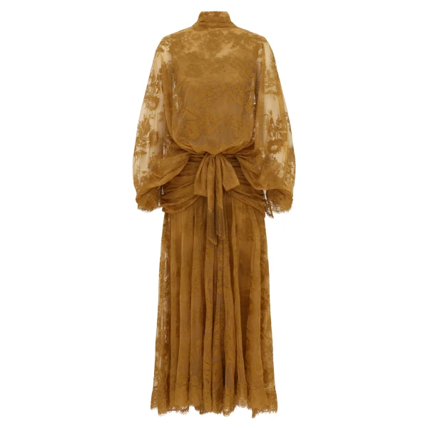Zimmermann Ascent Batwing Lace Gown