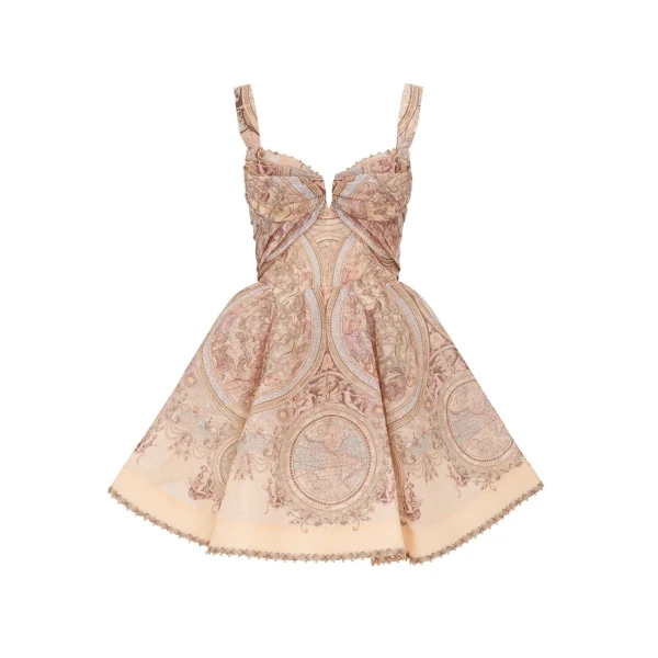 Ascent Drape Mini Dress
