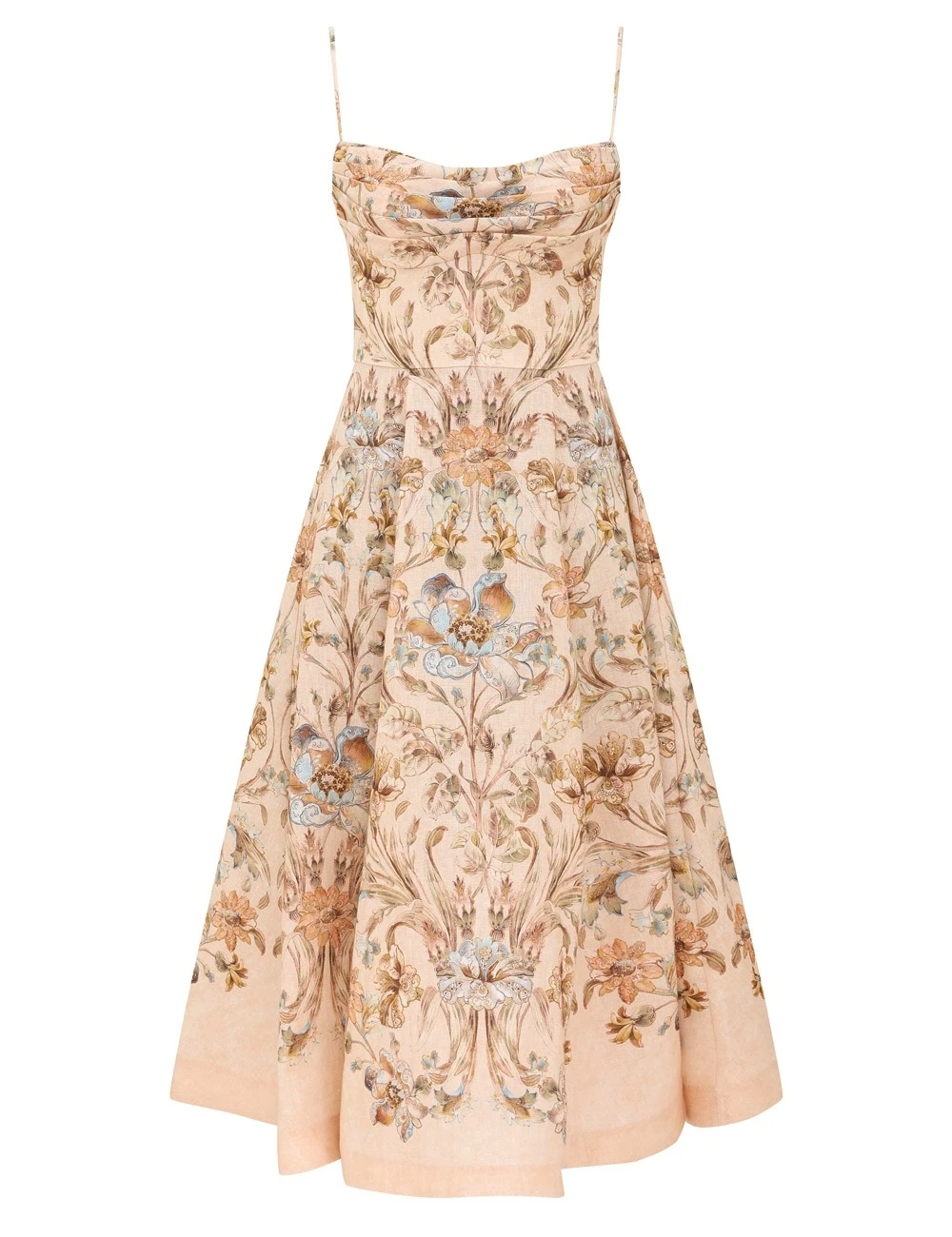 Zimmermann Ascent Tuck Midi Dress | Ready to Wear Collection Coveti Zimmermann Ascent Tuck Midi Dress