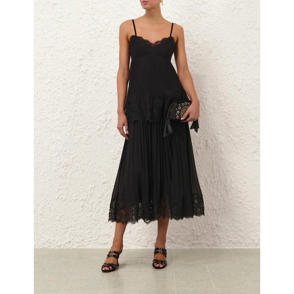 Zimmermann Pleated Lace Skirt, view 2