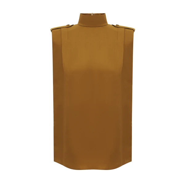 Zimmermann Sleeveless Tuck Shirt