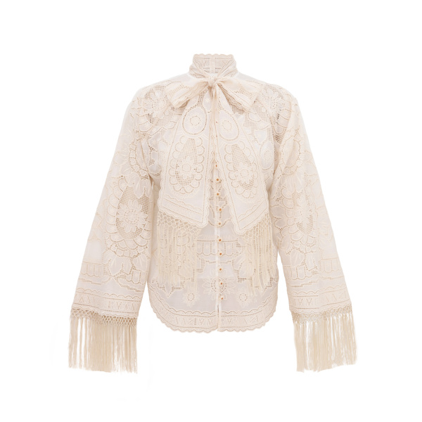 Zimmermann Sundance Embroidered Blouse