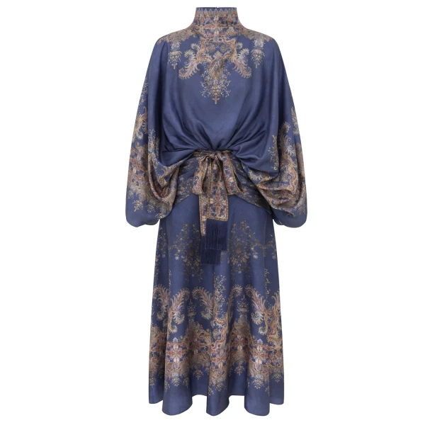 Zimmermann Valiant Batwing Gown