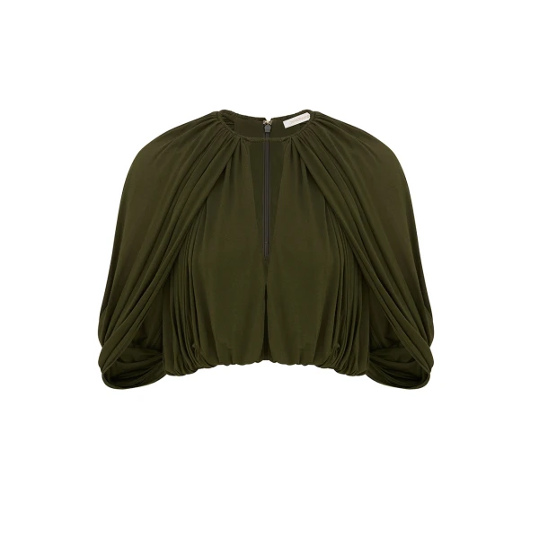 Zimmermann Valiant Caped Blouse