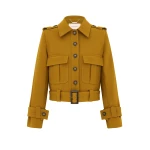 Zimmermann Valiant Cropped Utility Jacket