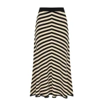 Zimmermann Valiant Deco Stripe Midi Skirt
