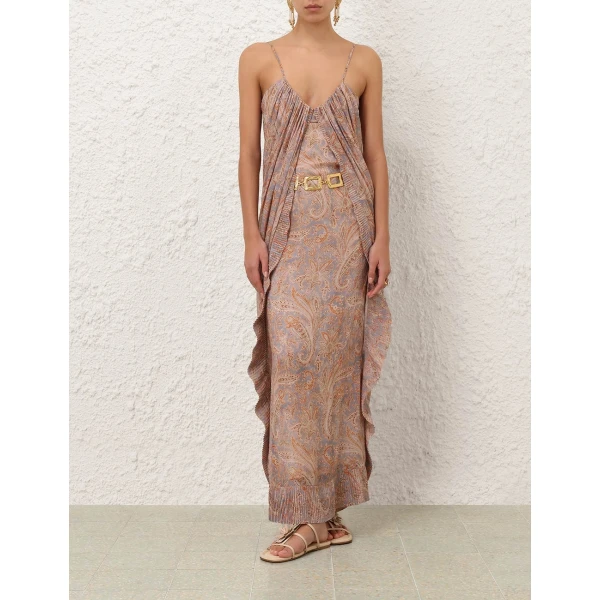 Zimmermann Valiant Floating Slip Dress, view 2