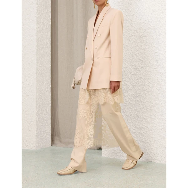 Zimmermann Valiant Lace Blazer, view 3