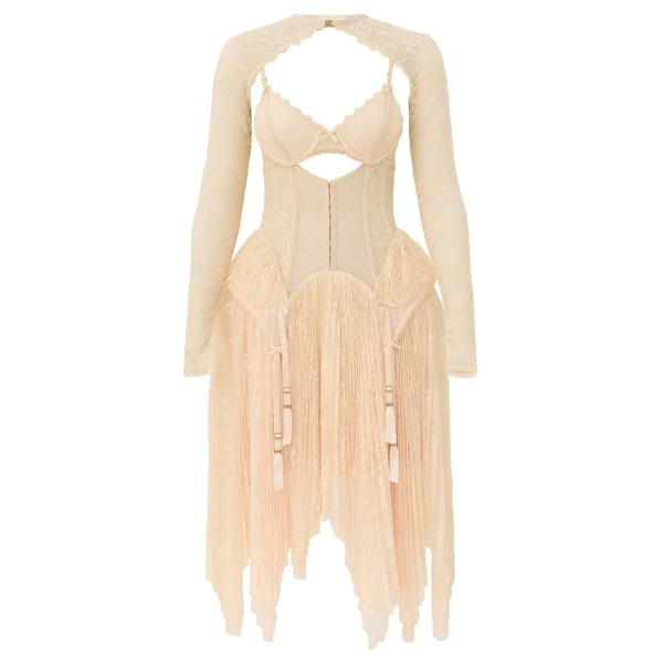 Zimmermann Valiant Lingerie Mini Dress