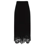 Zimmermann Valiant Merino Lace Midi Skirt