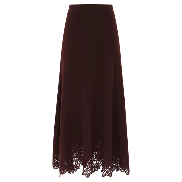 Zimmermann Valiant Merino Lace Skirt
