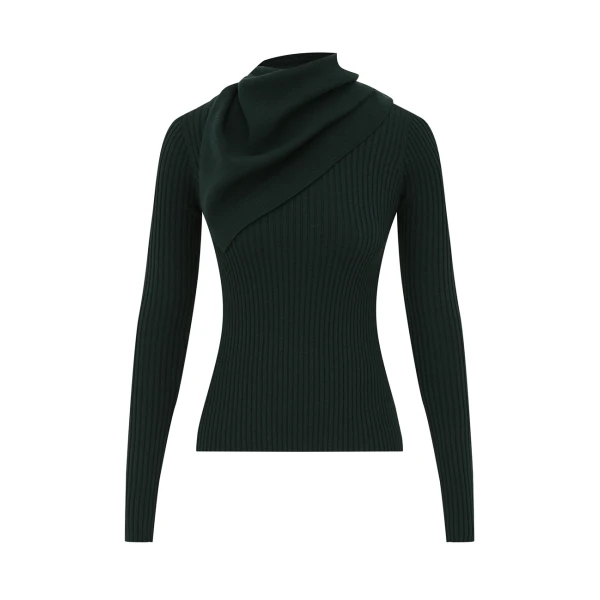 Valiant Merino Scarf Top