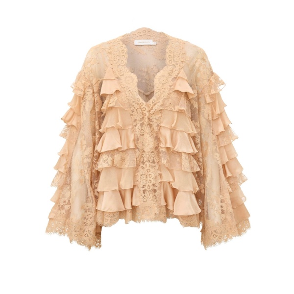 Zimmermann Valiant Ruffle Blouse