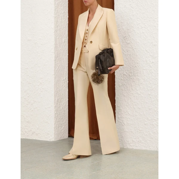 Zimmermann Valiant Single Breasted Blazer, view 3