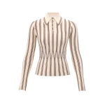 Zimmermann Valiant Striped Polo