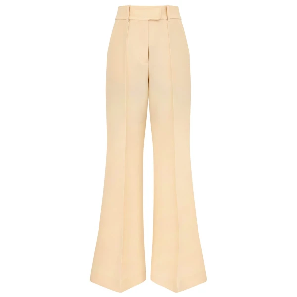 Zimmermann Valiant Wool Silk Flare Pant