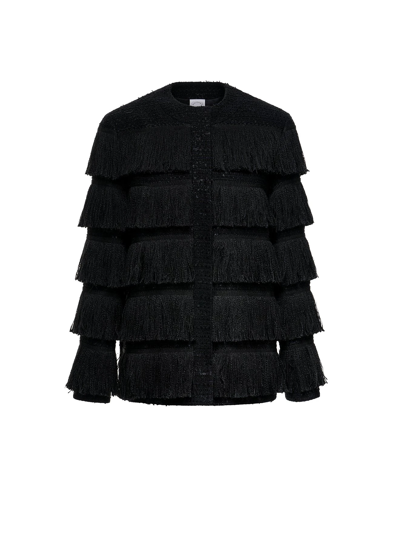 Astrid Jacket in Black Tweed