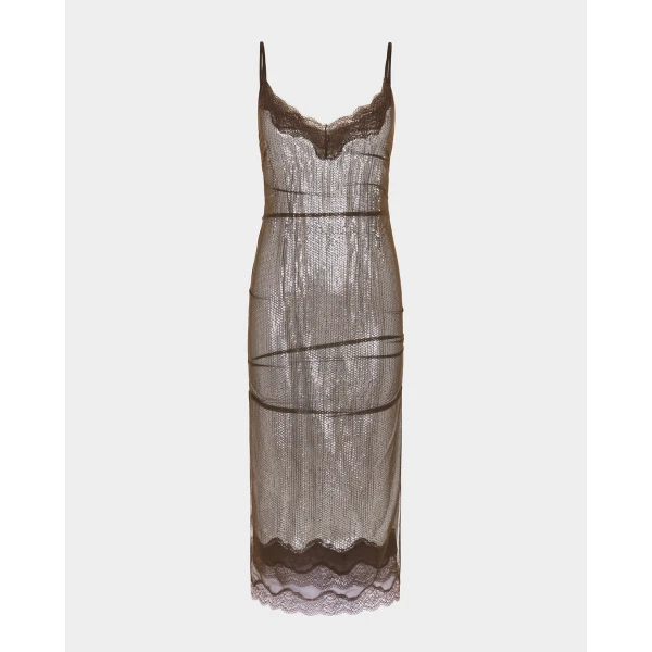 Sequin and Mesh dress