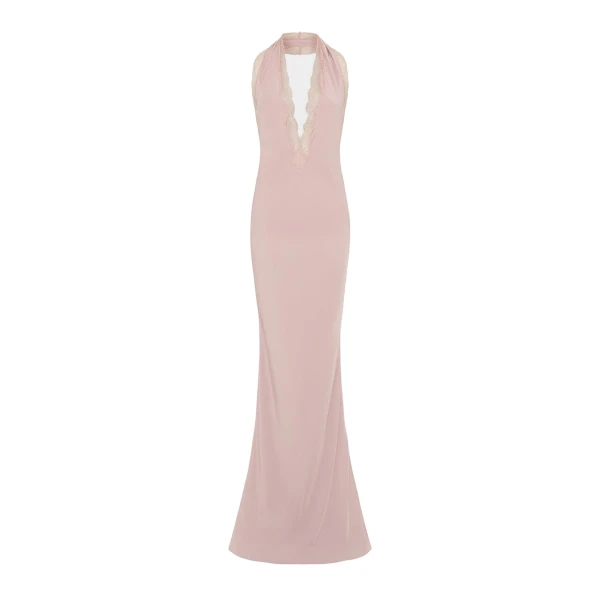 Malena Gown in Blush Pink