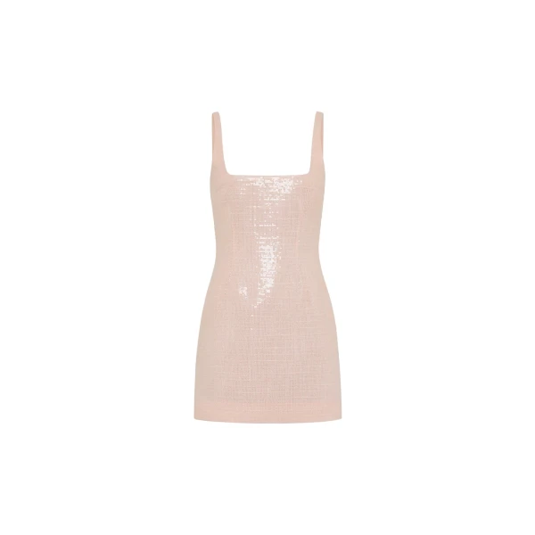 Sior Dress in Blush Pink