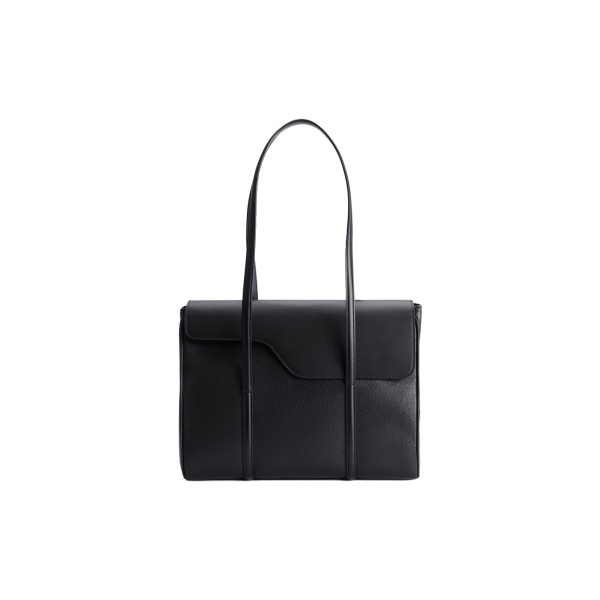 ATP Atelier Abriola in Black Grained Leather